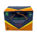 Coco-Diamonds coconut shell hookah charcoal, 36 king size cubes box