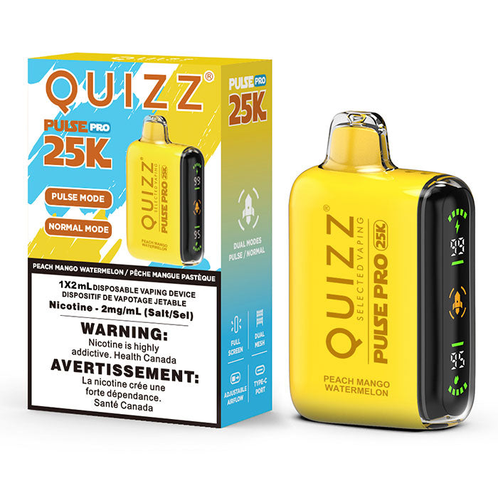 Quizz Pulse Pro 25k Disposable  Tobacconist & Vape