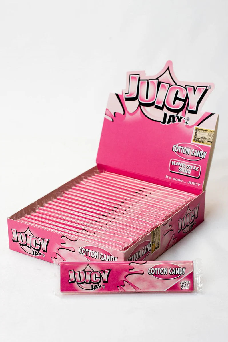 Juicy Jay's King Size Slim Rolling Papers- 32 per pack