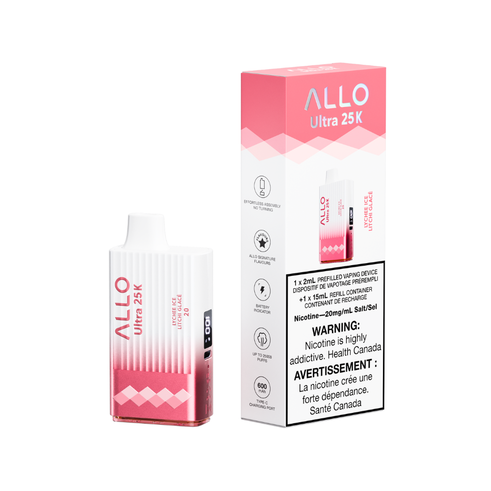 Allo Ultra 25K Puffs Disposable