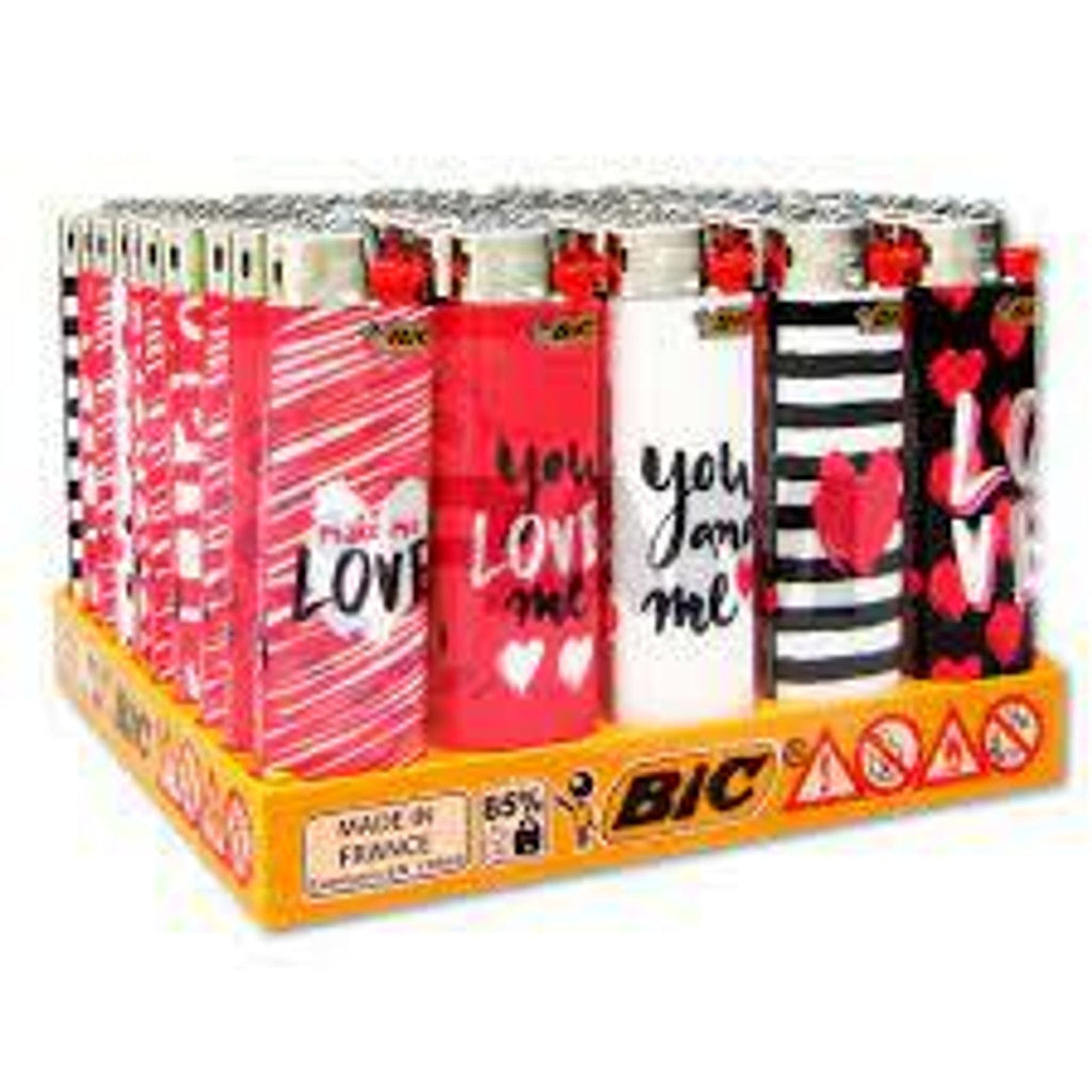 BIC Mini Lighter - Romance Series designs