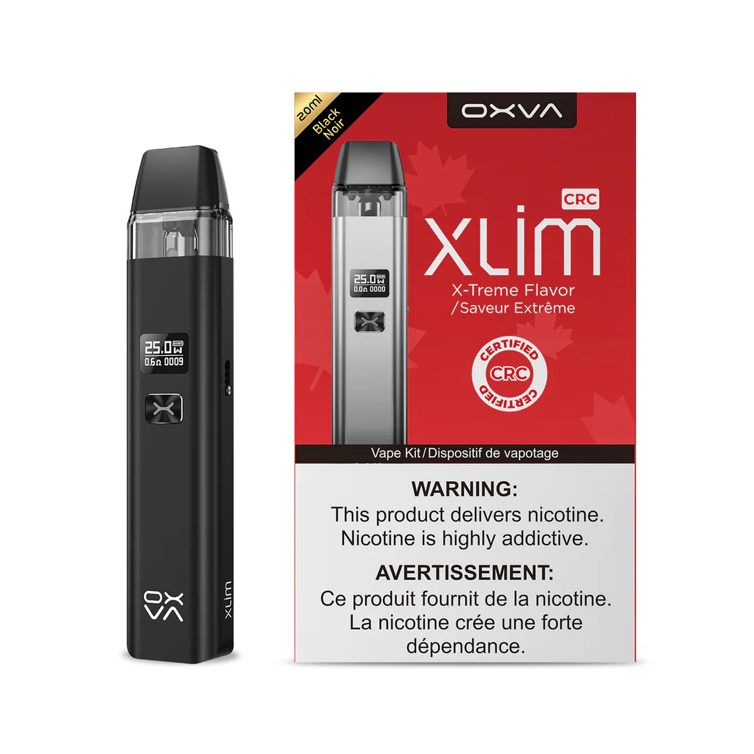 OXVA Xlim CRC Kit (Device + 2 Pods)