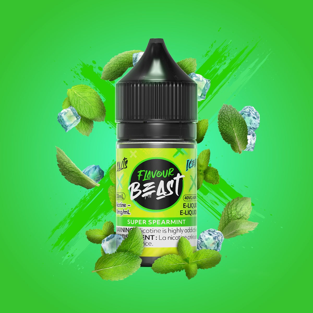Flavour Beast Salts E-Liquid 20mg - Super Spearmint