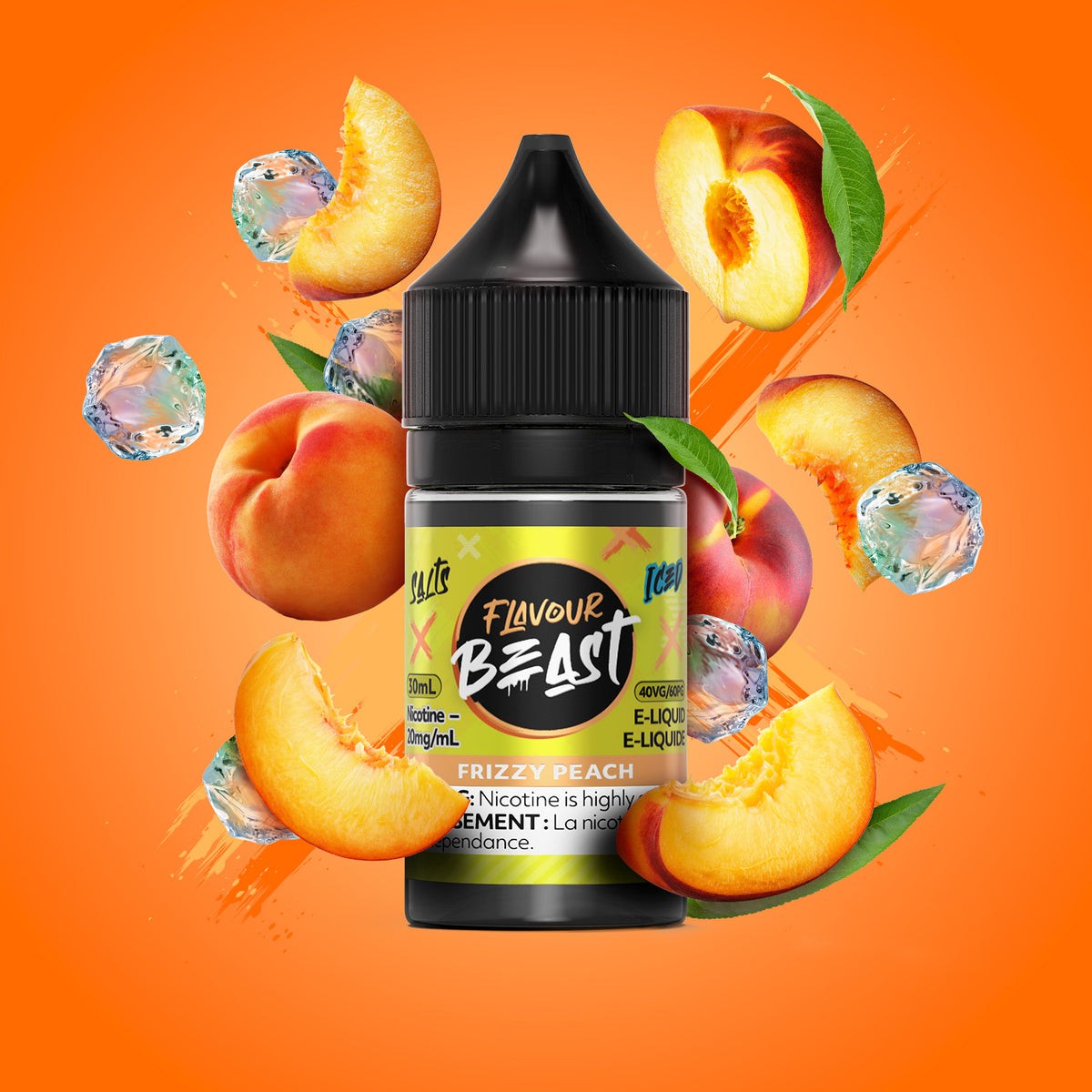 Flavour Beast Salts E-Liquid 20mg - Frizzy Peach