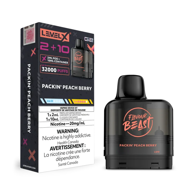 Flavour Beast Level X G2 (2+10) 32K Puff Pods