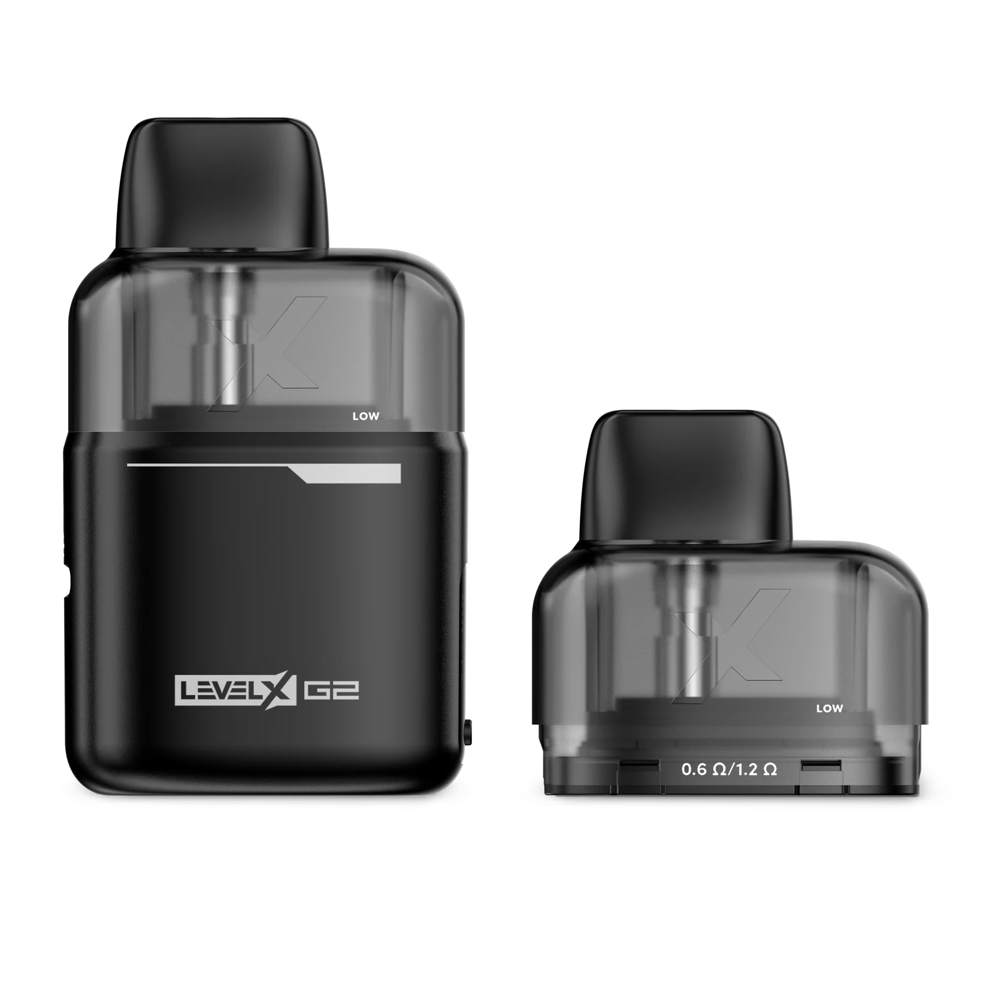 Level X Refillable Dual Coil Pod Kit (Device + 2 Pods)