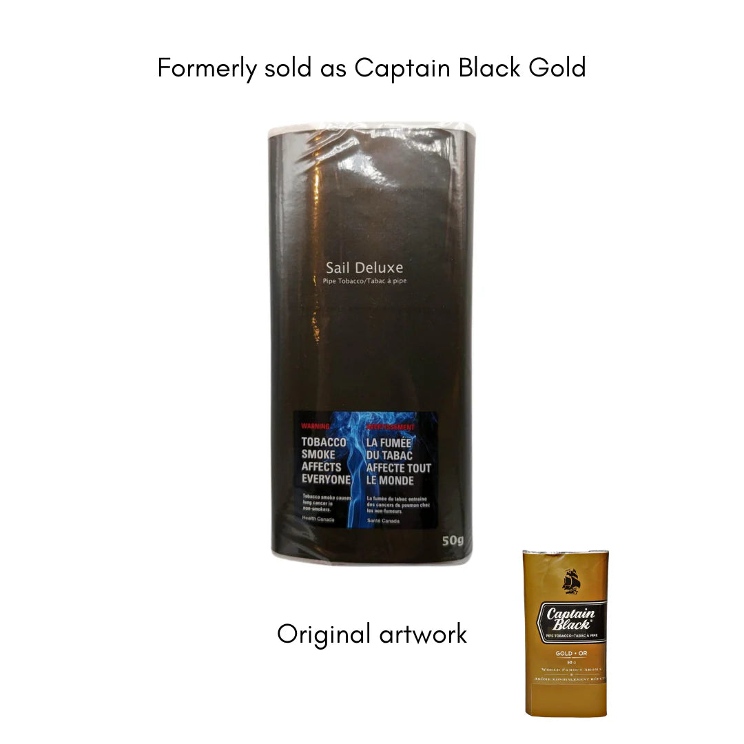 Captain Black Gold – Now Sail Deluxe Pipe Tobacco (50g)
