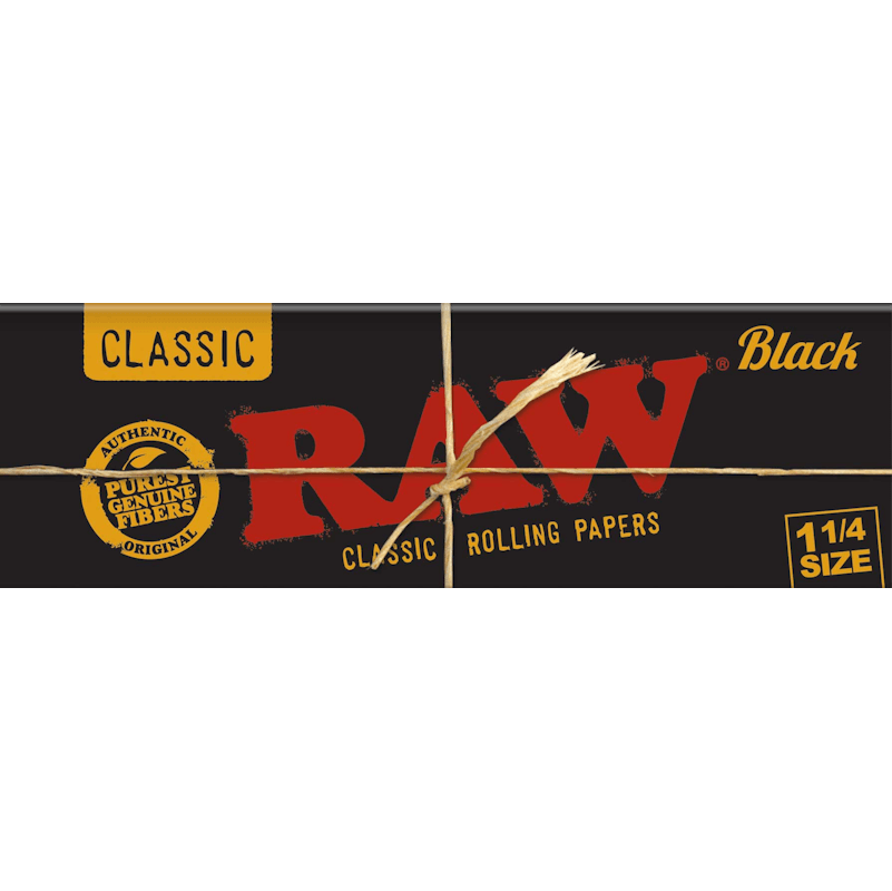 RAW Black Classic 1¼ - 50 per pack