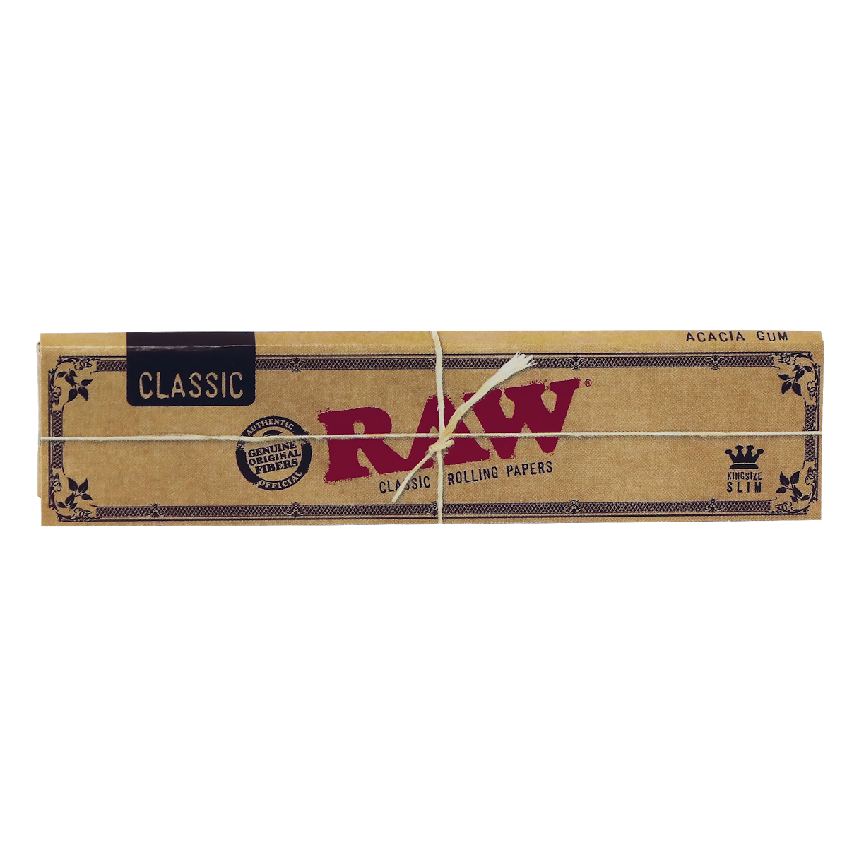 RAW Classic King Size Slim Rolling Papers- 32 leaves