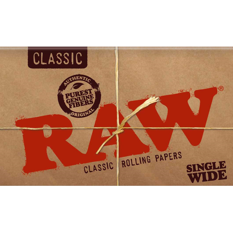 RAW Classic Single Wide Double Window- 100 Leaves
