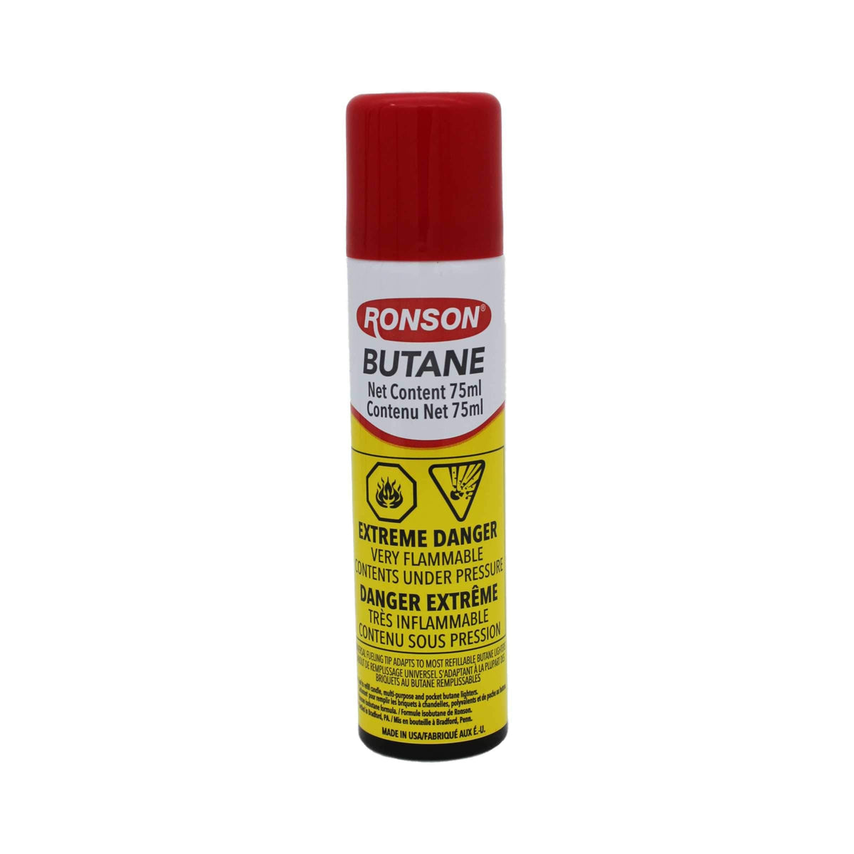 Ronson Butane Lighter Fuel 75 mL