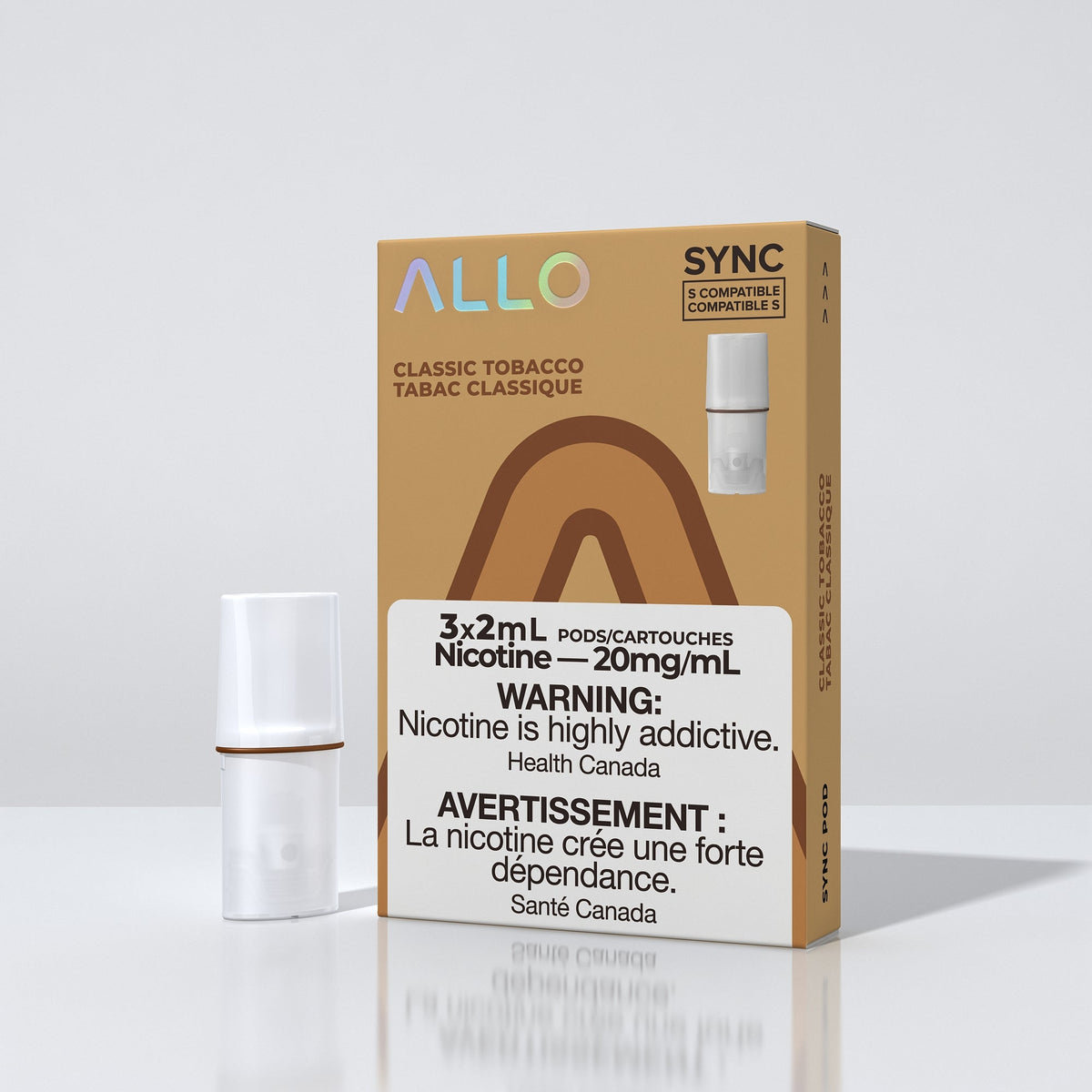 Allo Sync Pod (3/Pk) - Classic Tobacco
