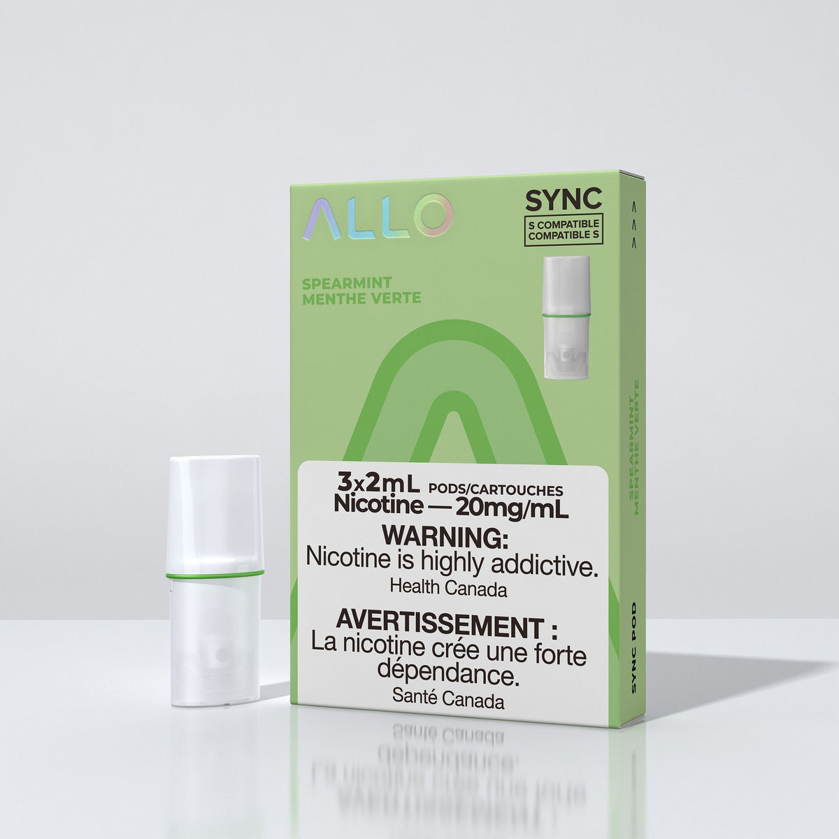Allo Sync Pod (3/Pk) - Spearmint