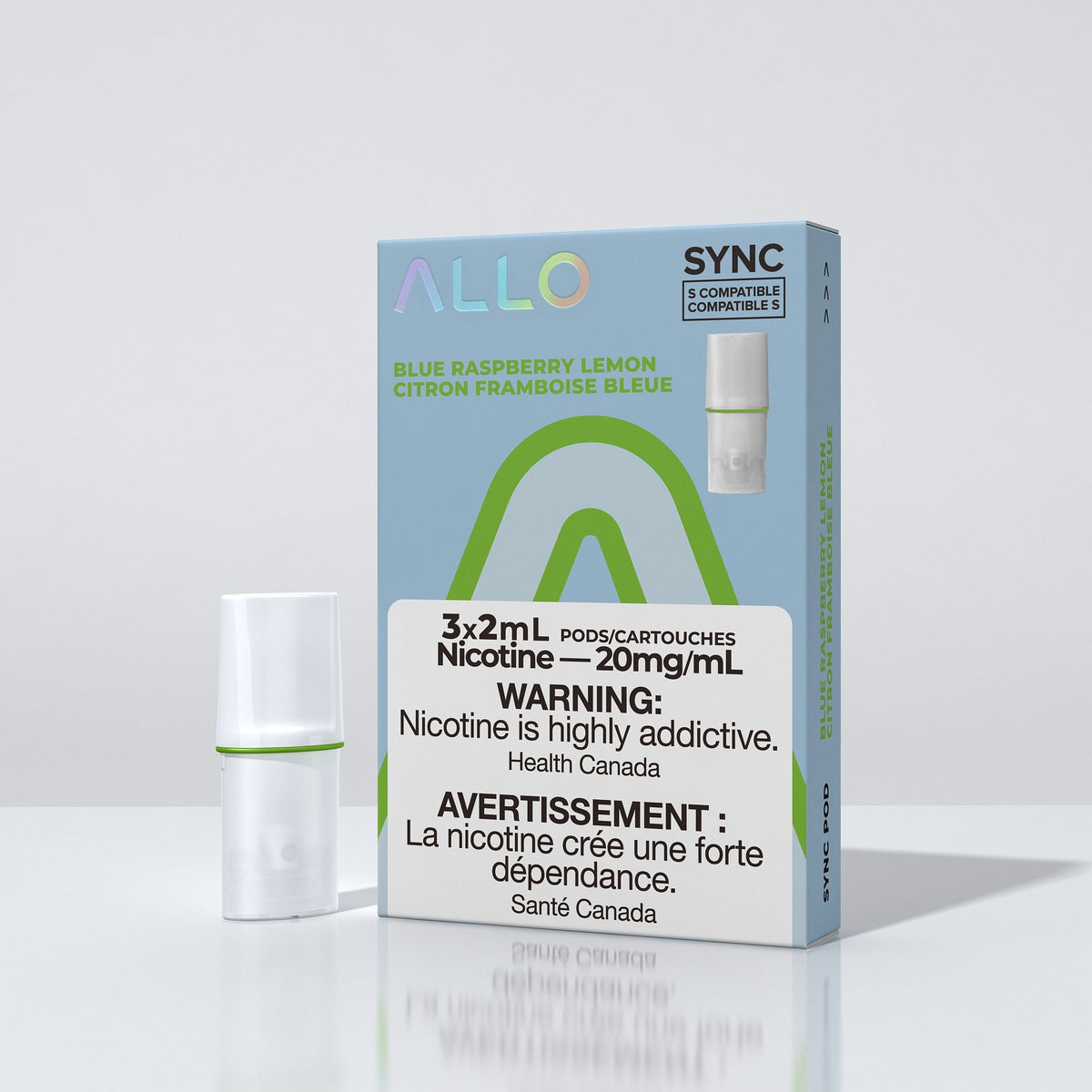 Allo Sync Pod (3/Pk) - Blue Raspberry Lemon