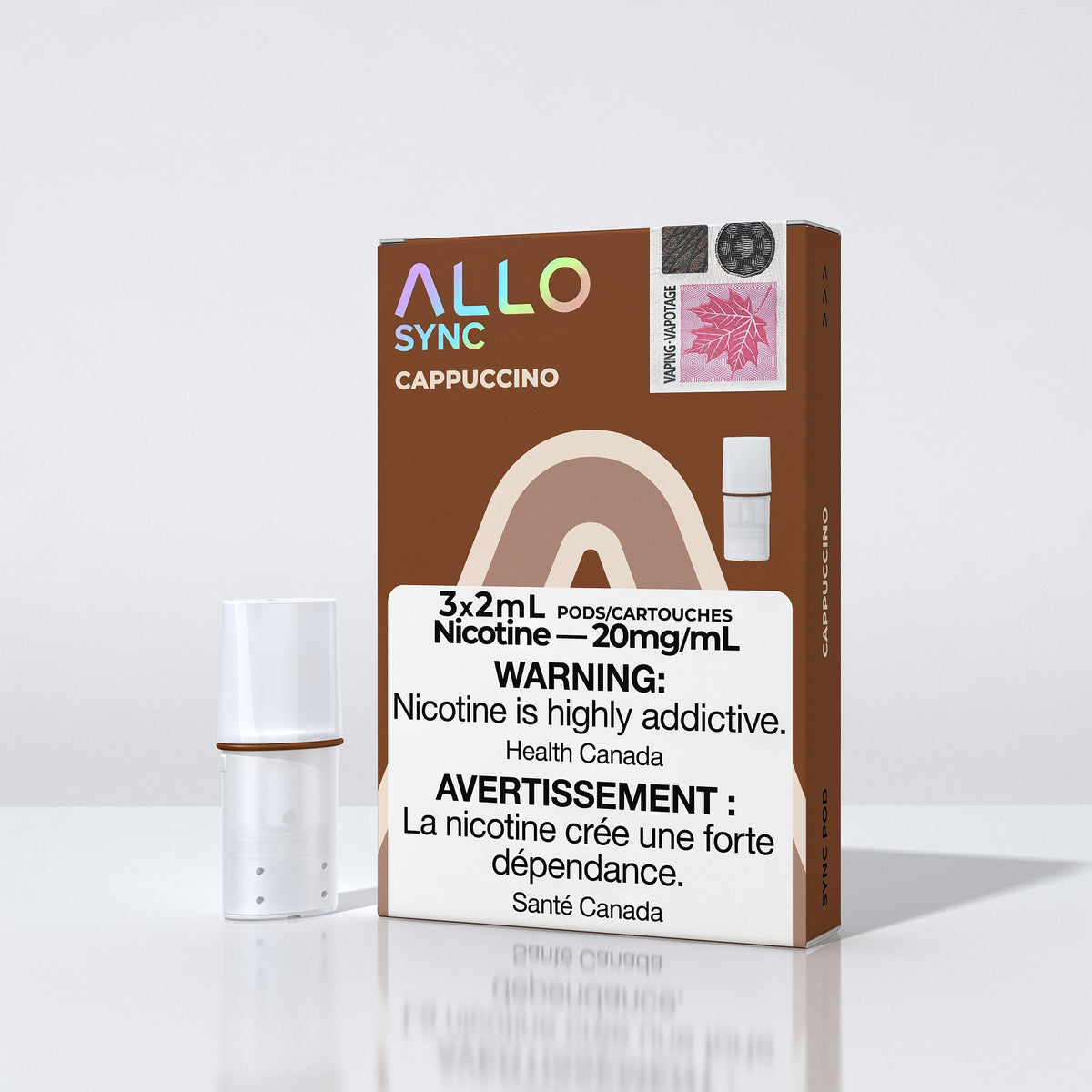 Allo Sync Pod (3/Pk) - Cappuccino