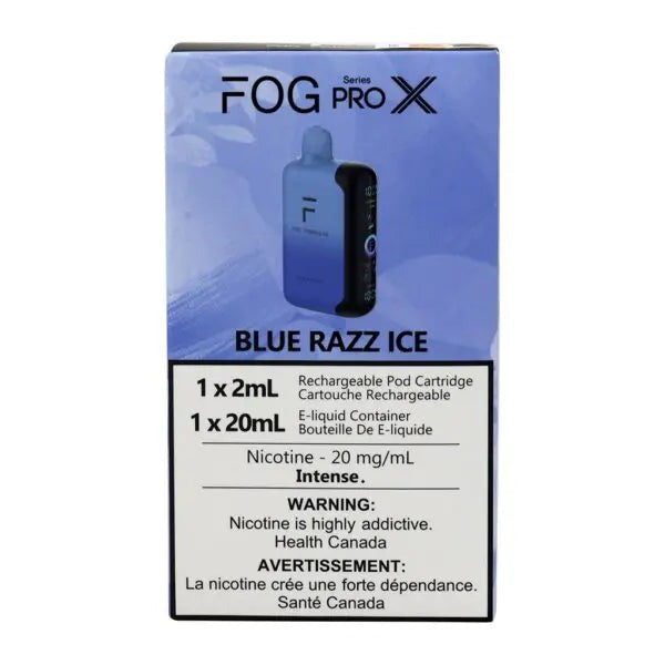 Fog Pro X 50K - Blue Razz Ice