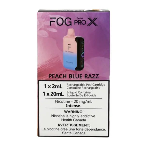 Fog Pro X 50K - Peach Blue Razz