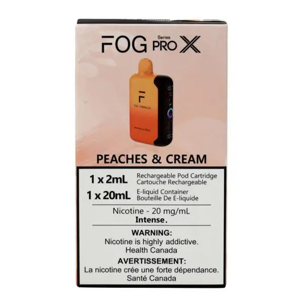 Fog Pro X 50K - Peaches & Cream