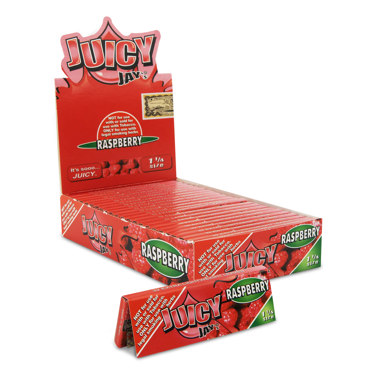 Juicy Jay's 1¼ Flavoured Rolling Papers- 32 per pack