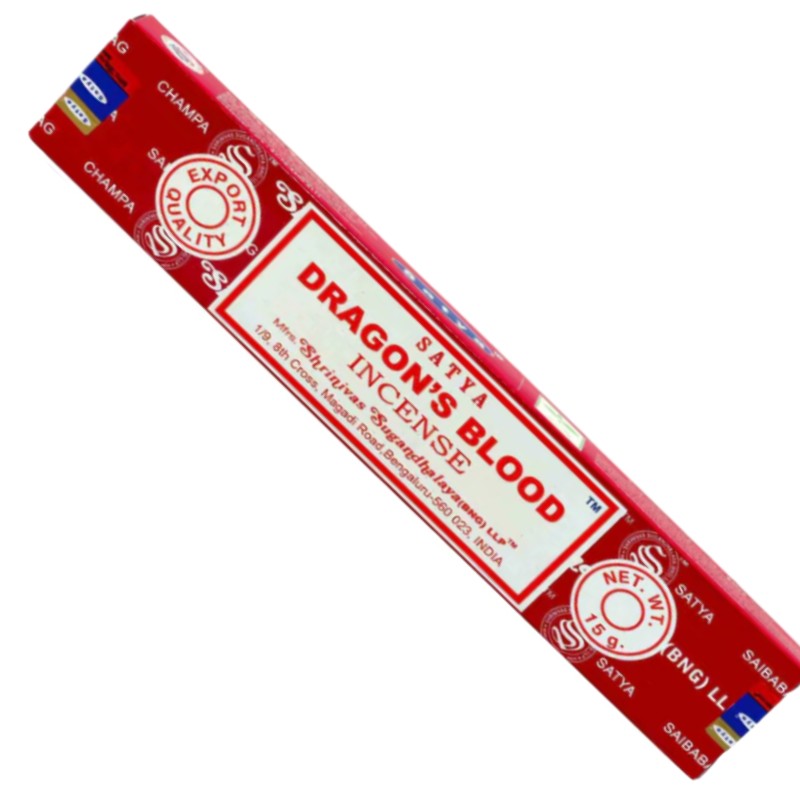Satya Dragon's Blood incense sticks pack