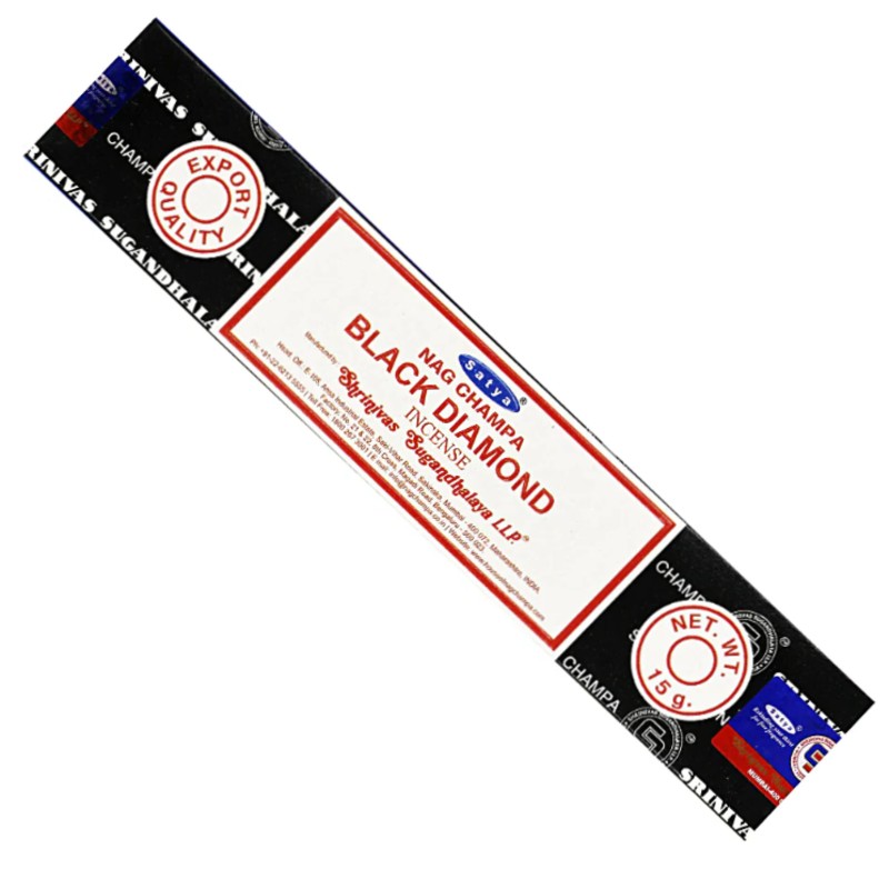 Satya Black Diamond incense sticks pack