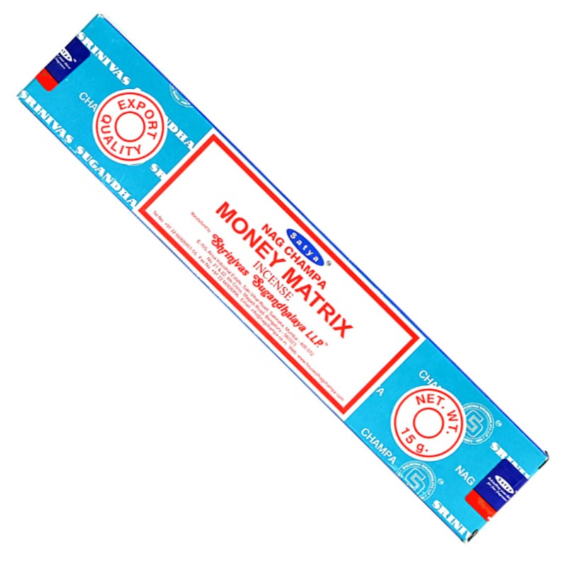 Satya Money Matrix incense sticks pack